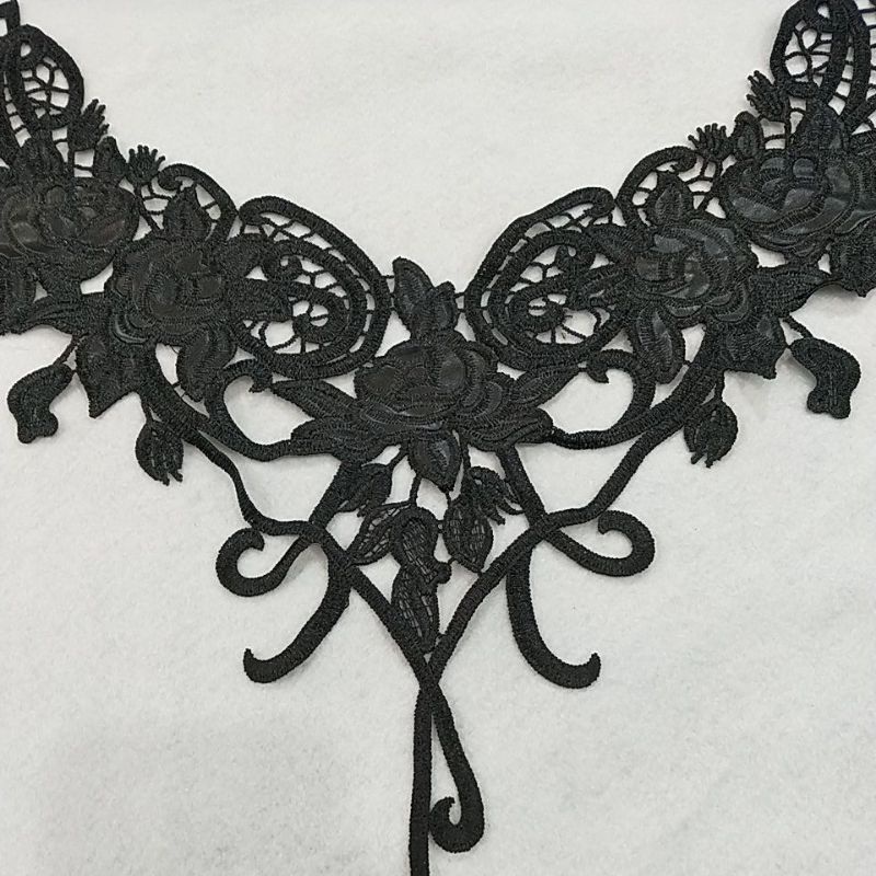 Renda Bordir Leher Import 4