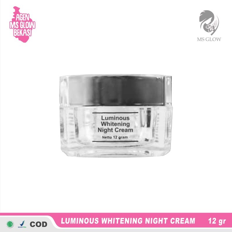 NIGHT CREAM  / CREAM MALAM MS GLOW NEW PACK
