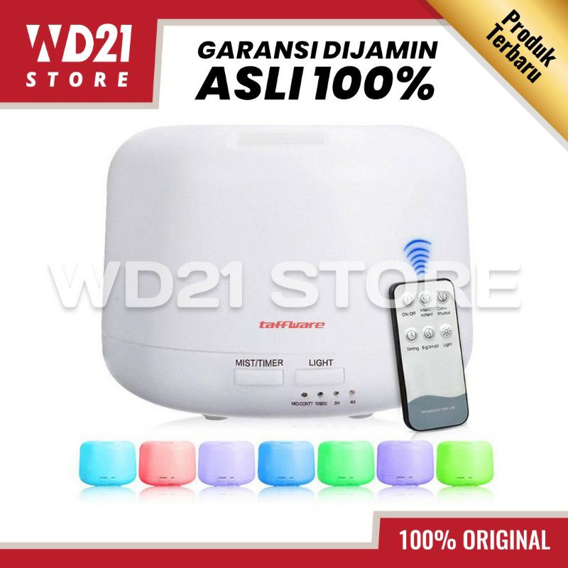[100%ORIGINAL] TAFFWARE HUMIDIFIER ELEKTRIK + 7 LED REMOTE CONTROL-2