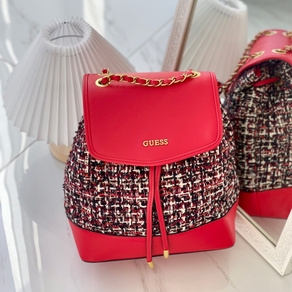 TAS WANITA GB-3535 TWEED BACKPACK