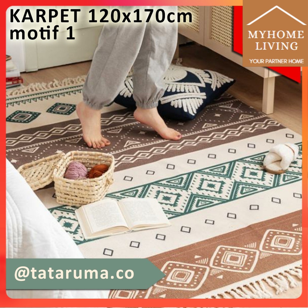 SHITZU - Karpet Nordic 120 x 170 Modern Minimalis