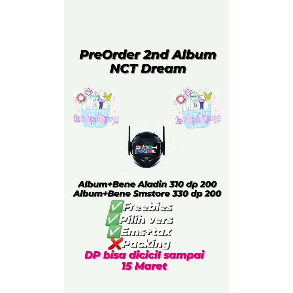 [PO] Album NCT DREAM - GLITCH MODE