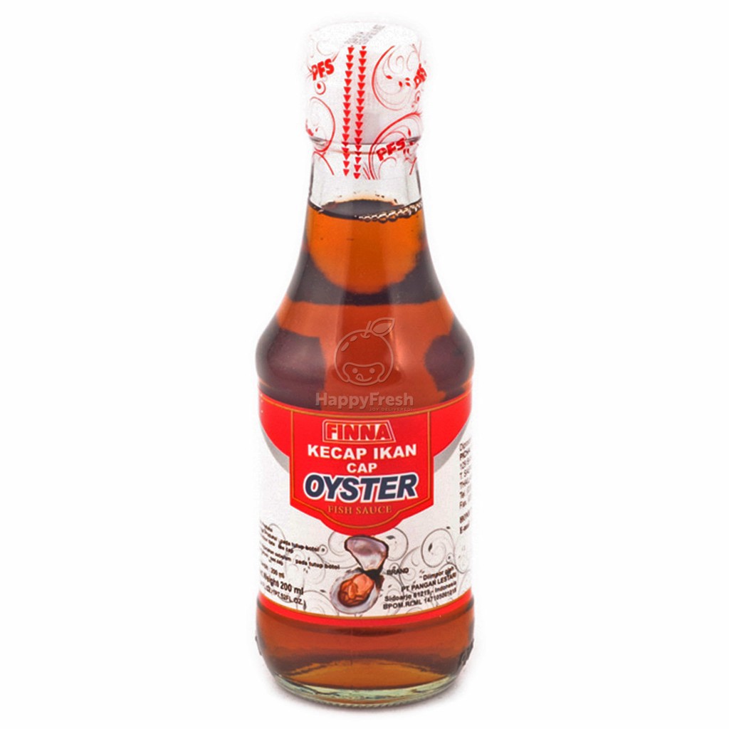 

FINNA Kecap Ikan Cap Oyster Fish Sauce 200ml - Saus Kecap Ikan Teri Anchovy Cap Kerang