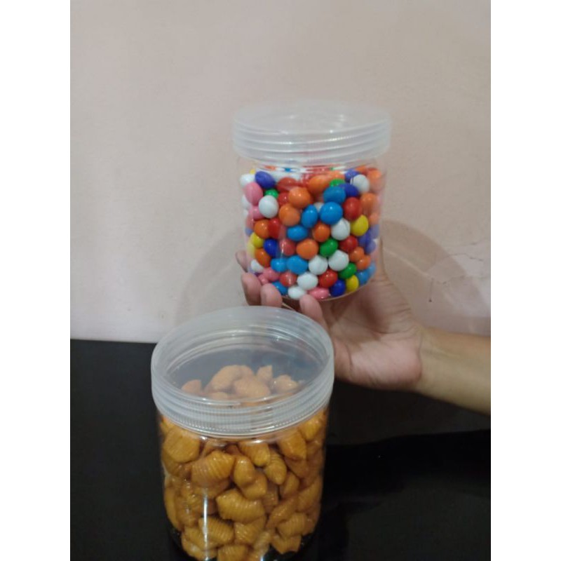 1dus Toples Tabung 500 ml isi 24pcs ekonomis free packing kardus