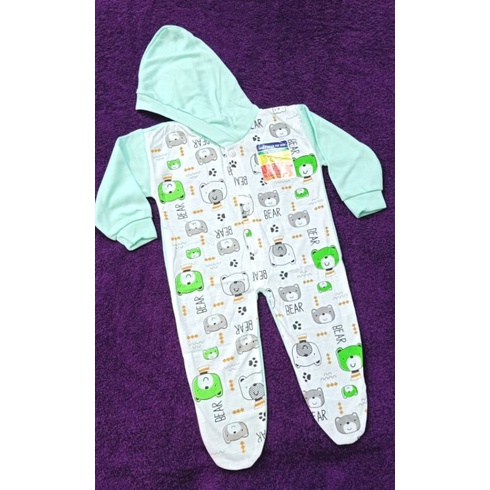 Jumper bayi Motif Bergambar isi 3 murah 0- 6 Bulan Newborn Jumpsuit bayi baru lahir Baju Tidur Bayi