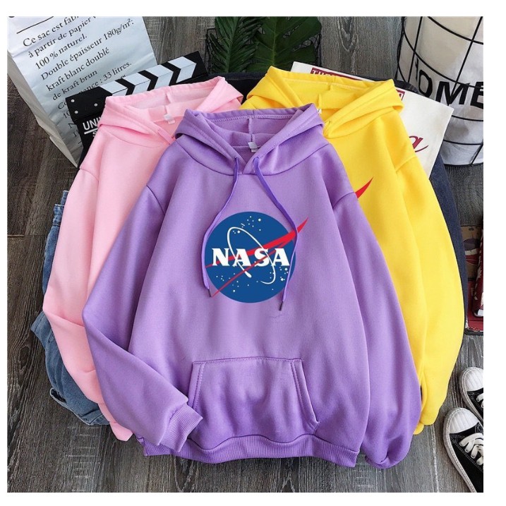 HOODIE UNISEX NASA TEBAL PREMIUM TERBARU,