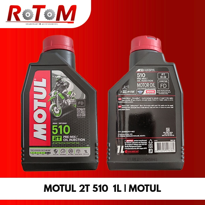 Oli Mesin 2T MOTUL 510 1L | MOTUL
