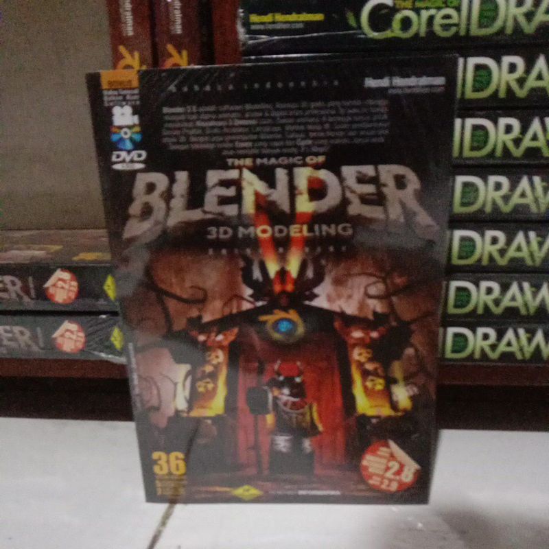 BUKU THE MAGIC OF BLENDER 3D MODELING edisi revisi