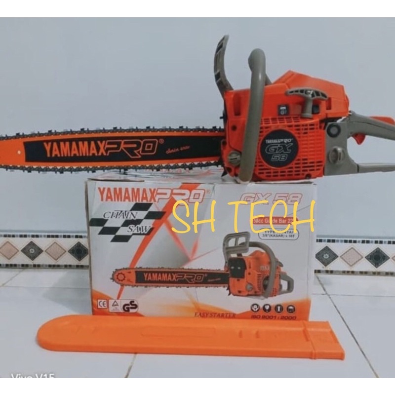 CHAIN SAW YAMAMAX PRO GX 58 22 INCH CHAINSAW SENSO