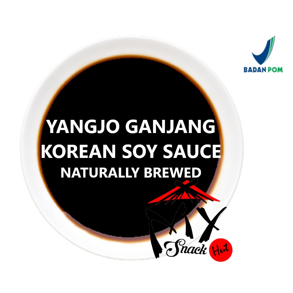 YANGJO GAN JANG 50ML - KOREAN NATURALLY BREWED SOY SOYA SAUCE KECAP ASIN KOREA IMPORT 양조간장