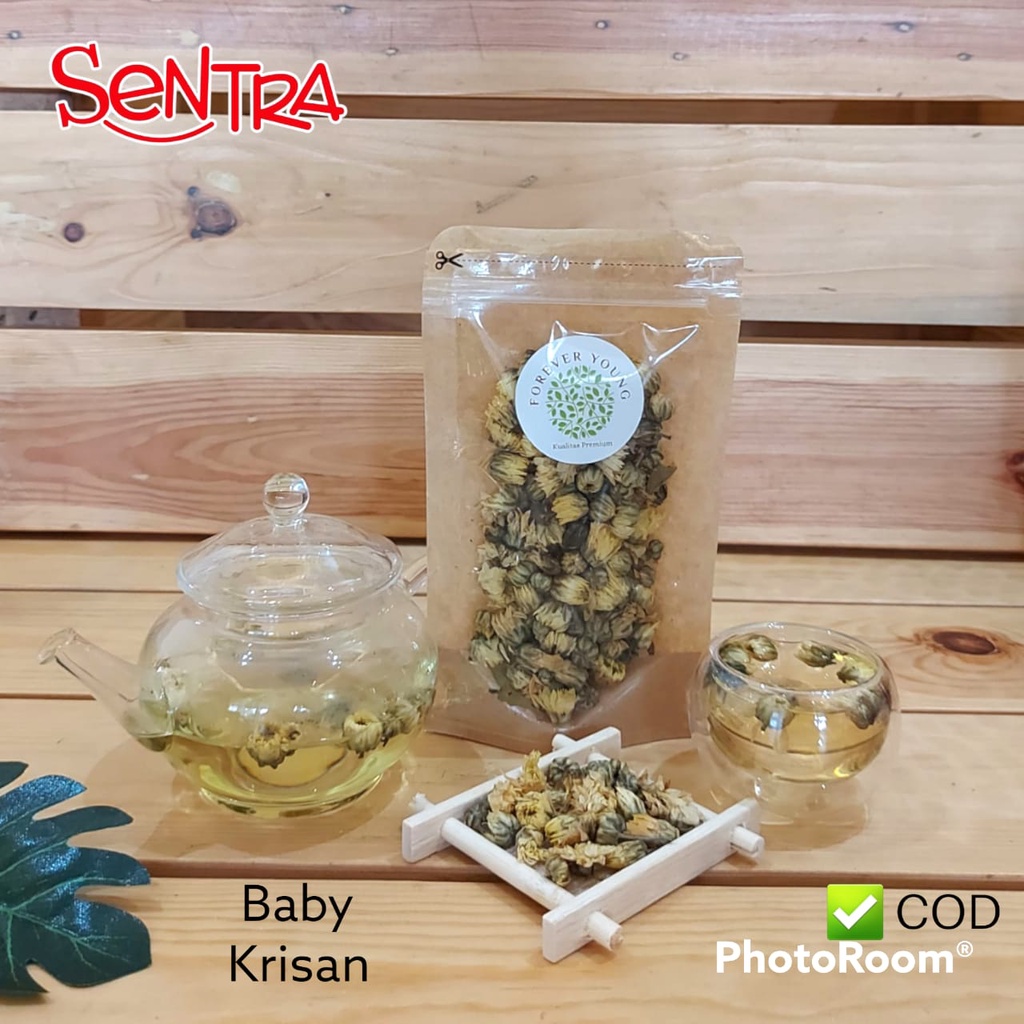 

Teh Bunga Kering / Teh Kuncup Bunga Krisan / Baby Chrysantemum Dried Tea