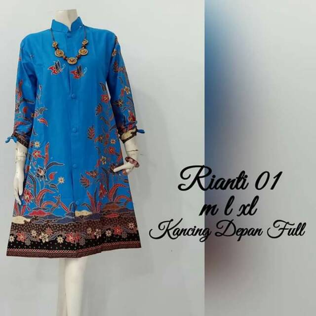 Tunik batik rianti warna serie lengkap