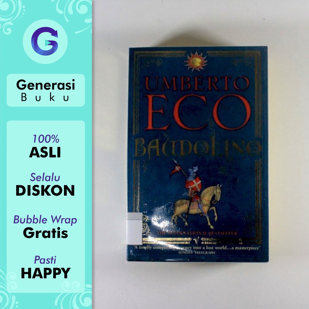 Baudolino by Umberto Eco - Buku Impor BPS