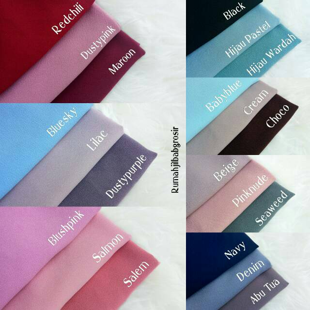 DAILY HIJAB SHALWA Termurah BAHAN 2 LAPIS! Jilbab Shalwa instan salwa  one step diamond italiano