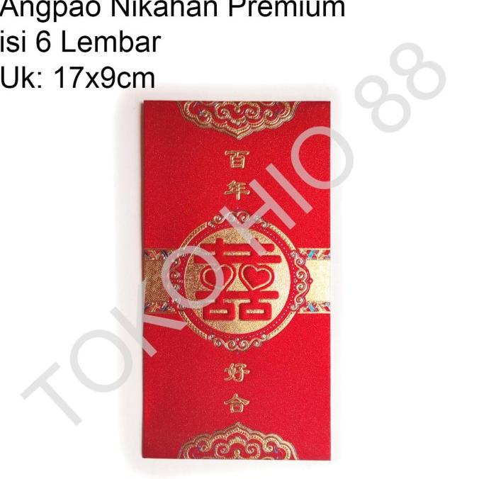 

paling diminati] Angpao Shuang Xi Angpau Wedding Ang Pao Pau Bao Nikah Panjang Premium