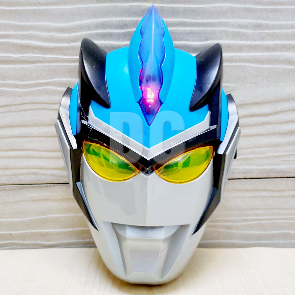 Topeng Ultraman R/B LED Superhero Cosplay Mask Bisa Menyala