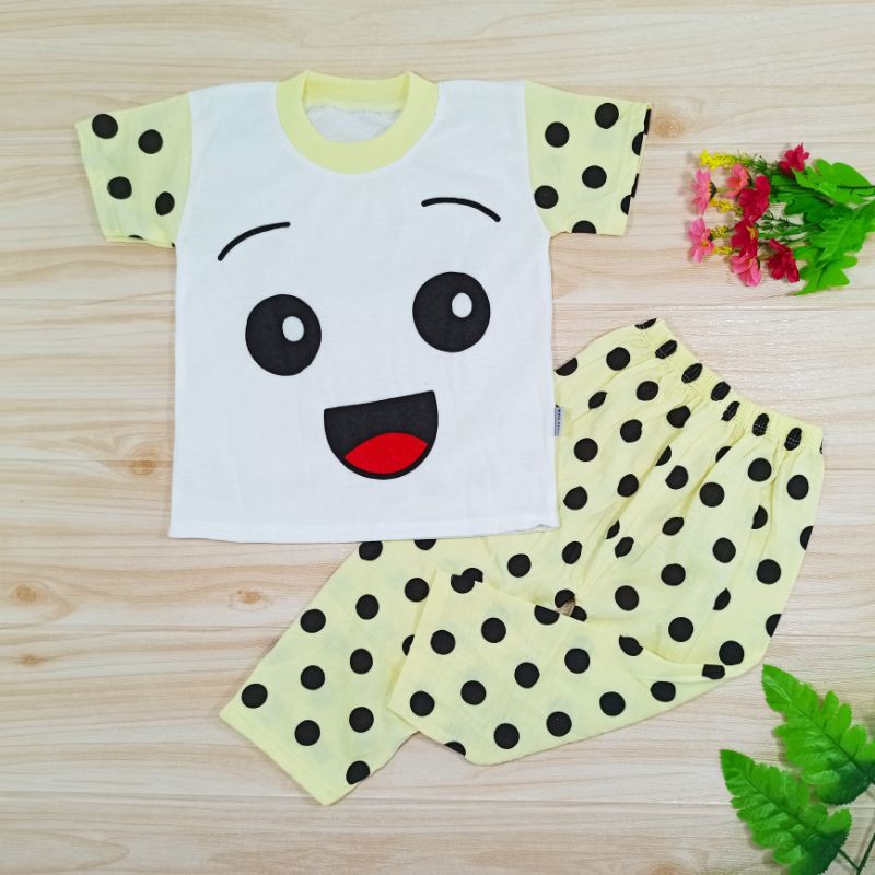 [Ss-8023] Pakaian Bayi Size 0-9bulan, Baju Harian Anak, Setelan Anak, Baju Kaus Anak