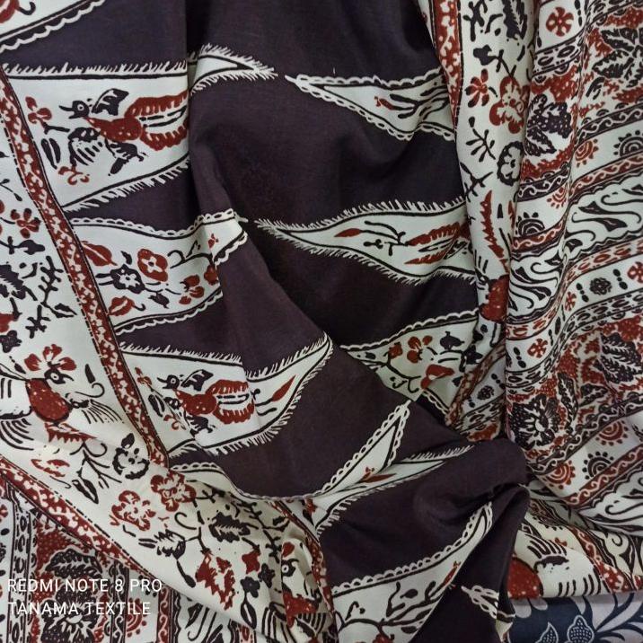 Image of Hot Sale - Batik Halus Printing Motif Tumpal Potongan dalam bentuk potong seukuran bahan 지 #2