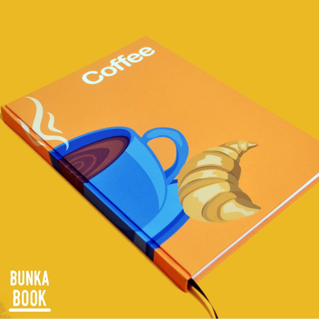

Note Book Hardcover Coffe Doodle Ukuran A5 Jurnal Agenda Planner Notebook Gift Couple