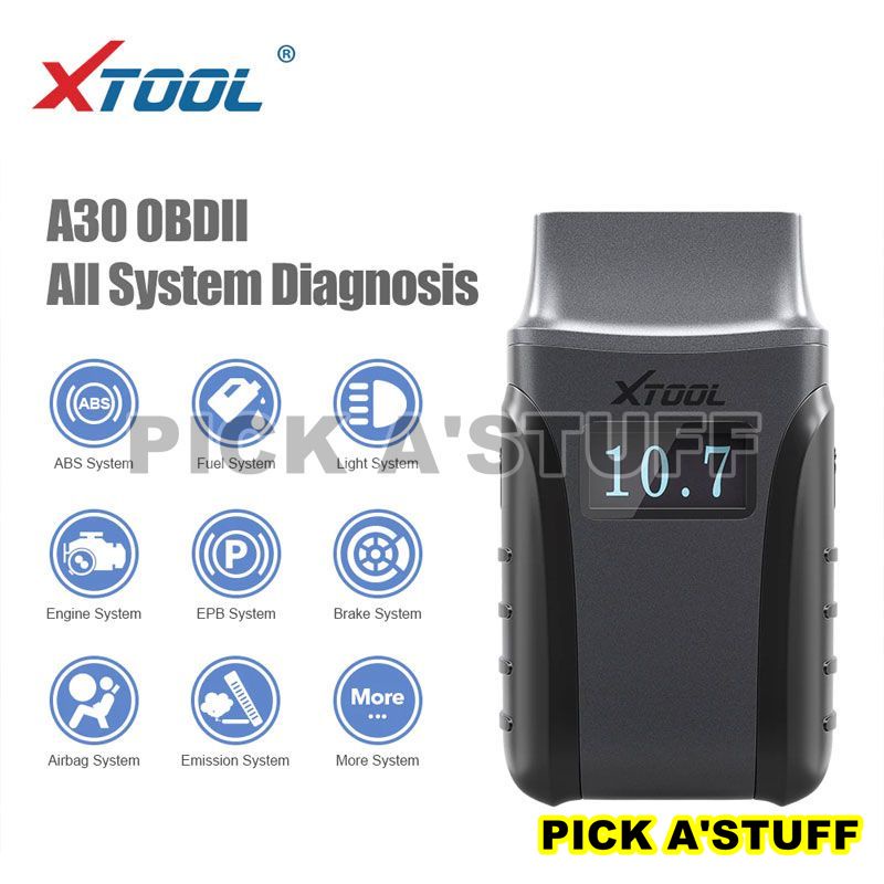 Scanner Mobil OBD2 Xtool Anyscan A30 Full Sistem Android / IOS iPhone
