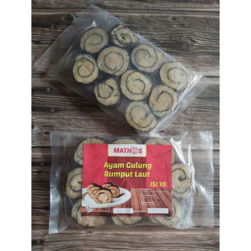 

Ayam Gulung Rumput Laut / Mhatos isi 10pcs