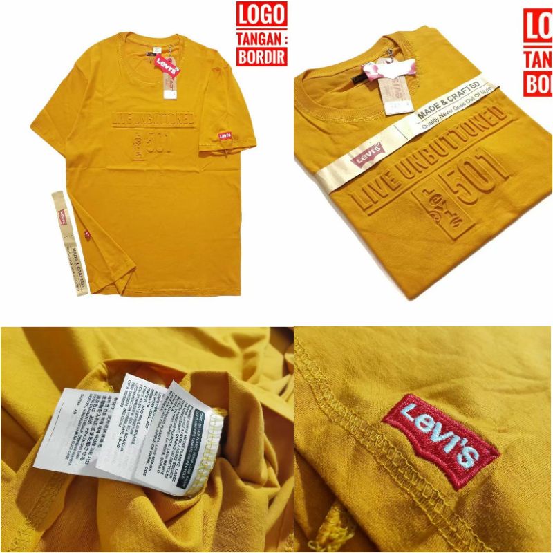 kaos lengan pendek sablon timbul full tag dan lebel premium kaos distro lengan pendek pria wanita