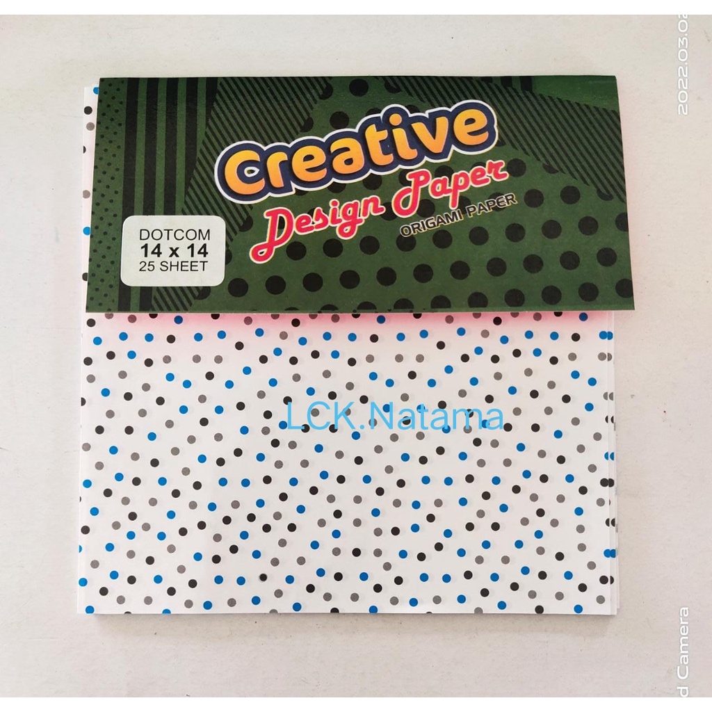 

ASTURO 14x14 kertas ORIGAMI DOTCOM kertas lipat