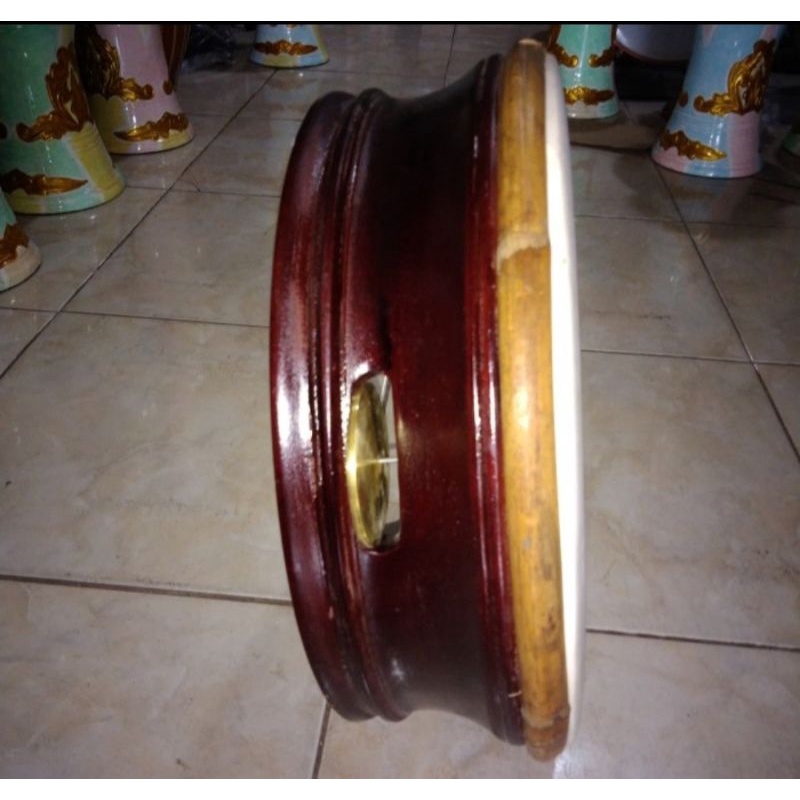 rapai gendang rapai aceh melayu rebana rapai 40cm 45cm - Alat musik gendang rapai aceh melayu-4