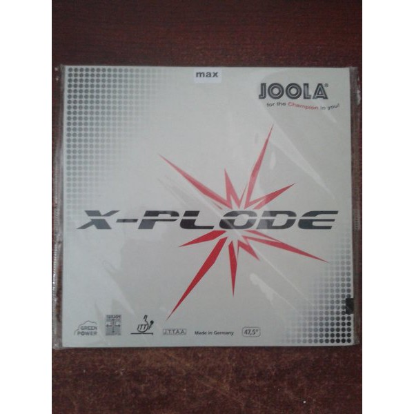 Baru Karet Rubber Pingpong Tenis Meja Joola X-Plode