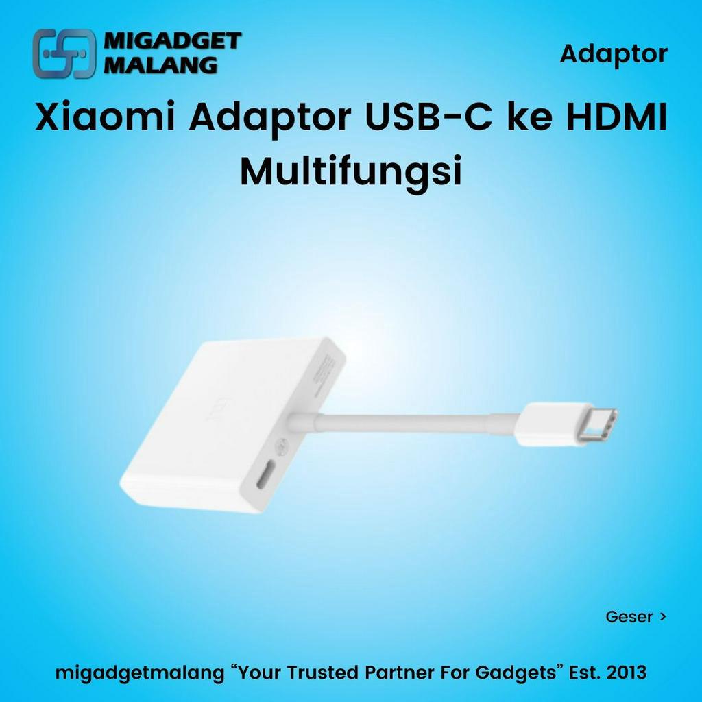 Xiaomi Adaptor USB-C ke HDMI Converter Multifungsi