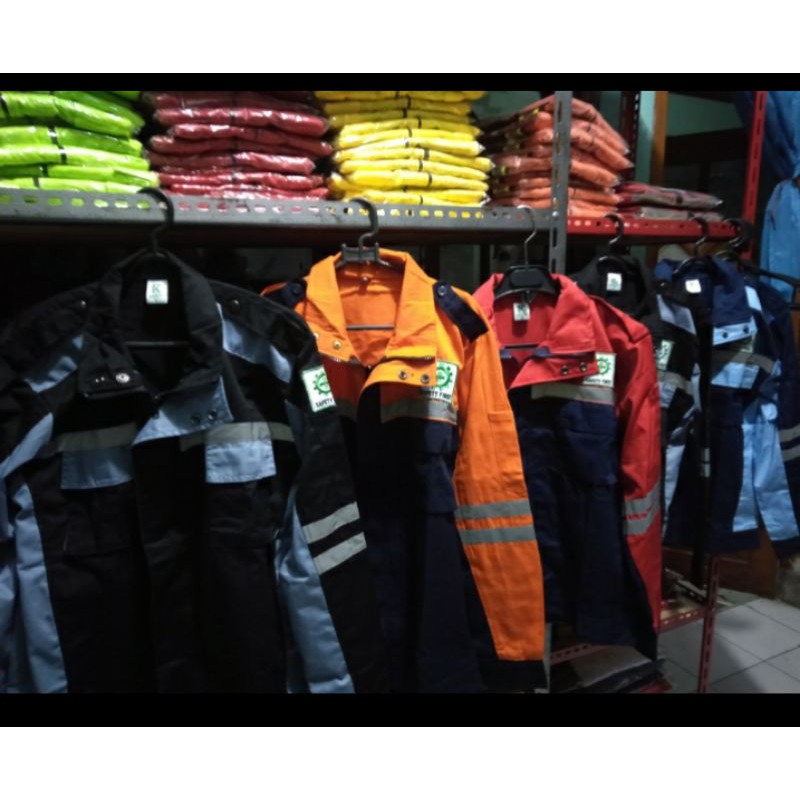 SERAGAM SAFETY SEMI JAKET 6 PILIHAN WARNA