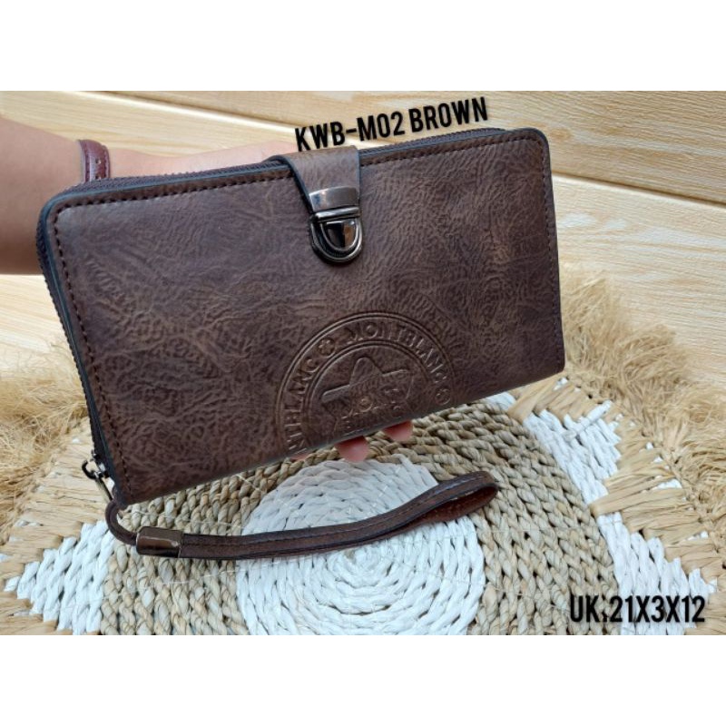 Dompet Panjang Handbag Montblanc A116 Pu Leather