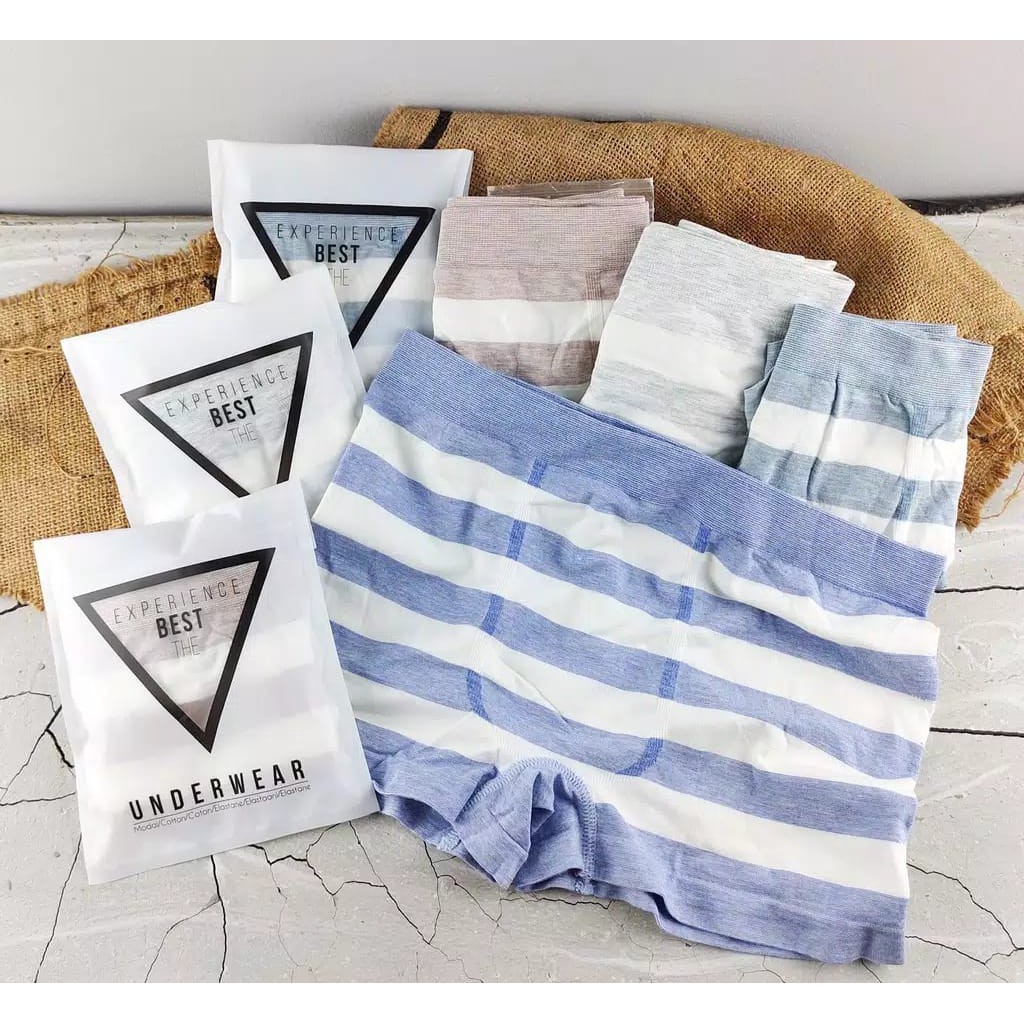 Celana Dalam Pria Seamless Salur