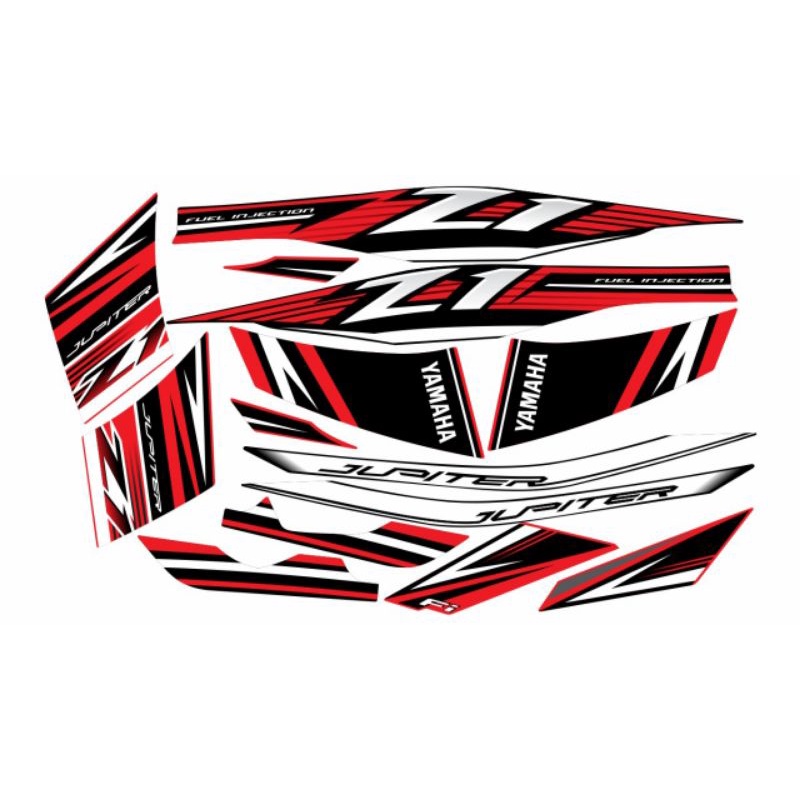 STRIPING JUPITER Z1 LIST ORIGINAL BAHAN MAXDECAL