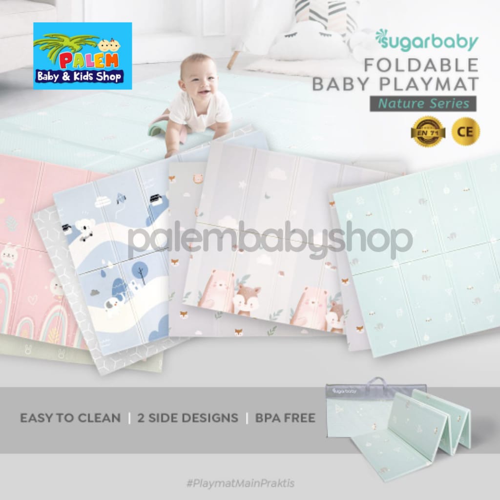 SUGAR Baby playmat Karpet Lipat  Karpet Bayi 150x200cm Matras Bayi