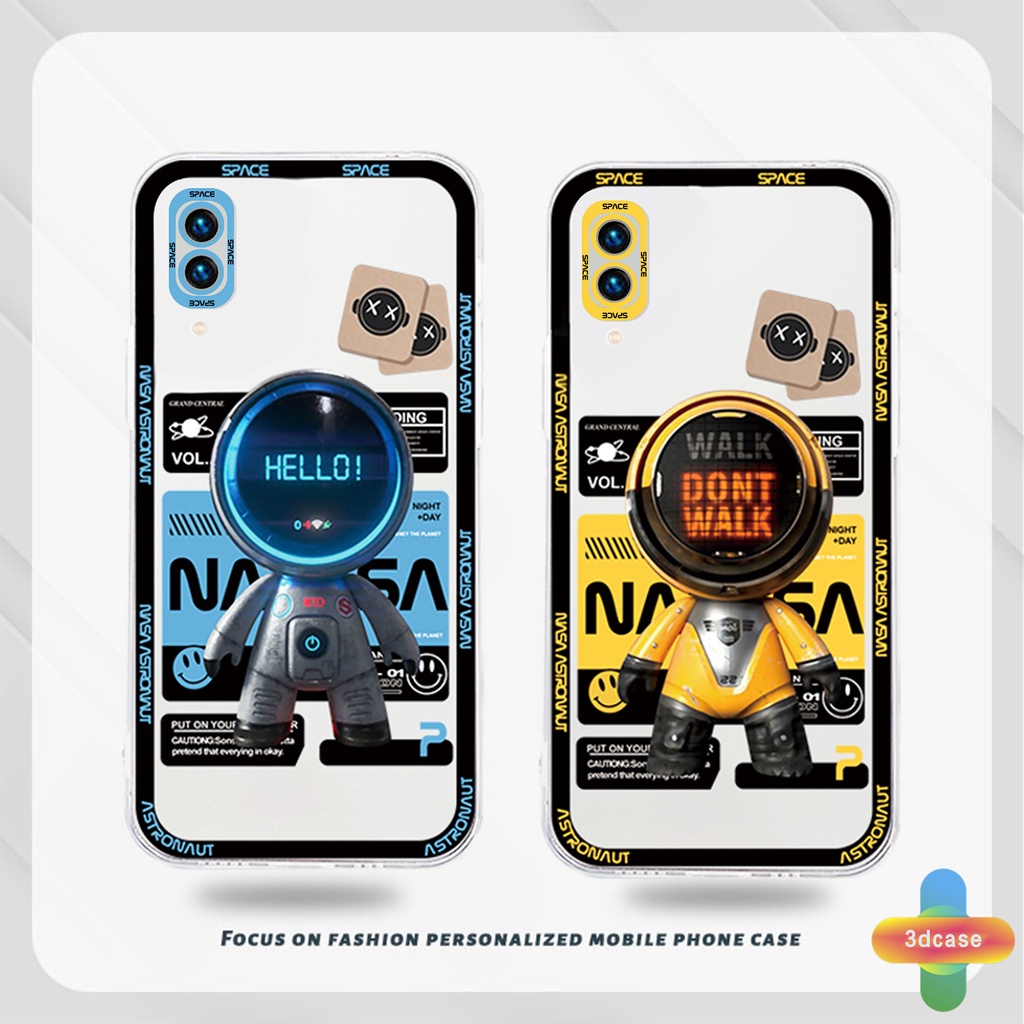 Case VIVO Y12S Y12 Y20 Y15S Y91C Y21 2021 Y21A Y21T Y30 Y21S Y20S Y12i Y01 Y91 Y30i Y93 Y95 Y15 Y17 Y50 Y53S Y51 2020 Y51A Y33T Y10 Y33S Y1S Y11 Y31 Y20i Y91i Y90 Y51S Y12A Y33 Y11S Y30G Y12G Y20A Y20G Y21E NASA Space Astronauts Couple Cover