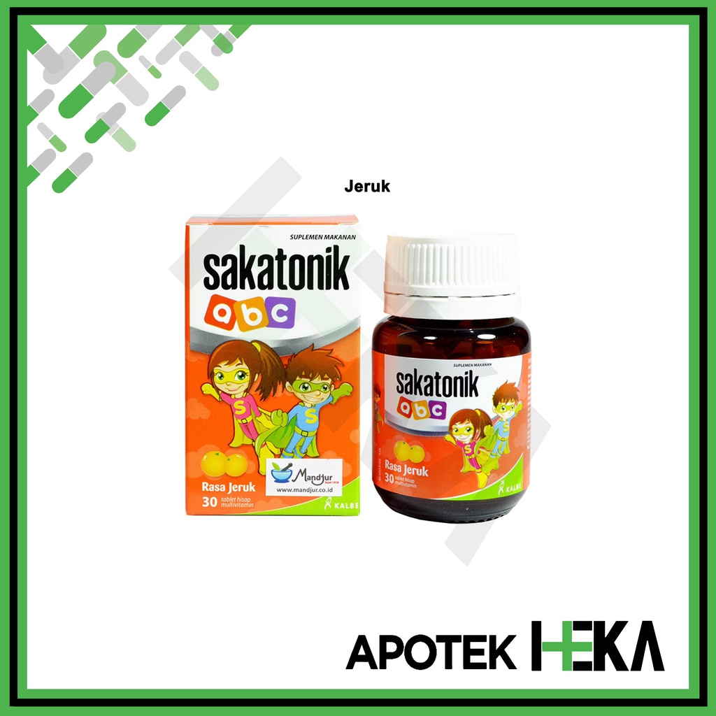 Sakatonik ABC Vitamin Anak Botol isi 30 Tablet (SEMARANG)