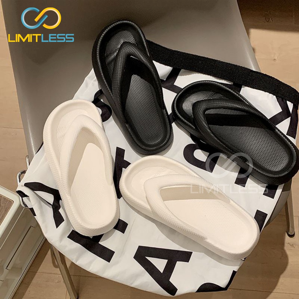 Sandal Japit Cewek Anti Slip Korean Style Extralight Phylon Nyaman Sendal Jepit Wanita Empuk Kekinian Terbaru