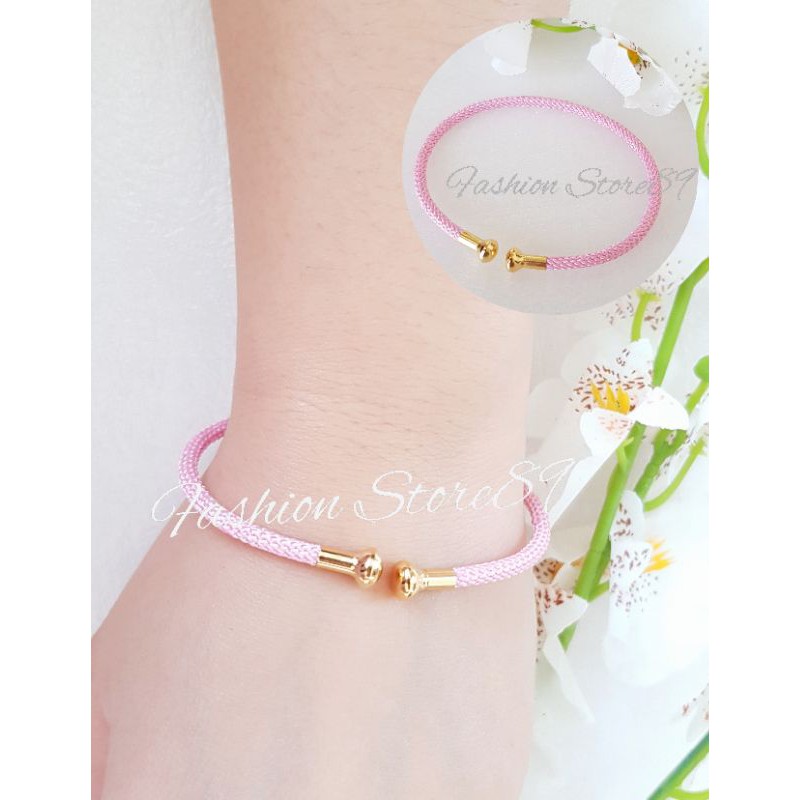 Gelang Kawat Import Elastis gelang bangle kawat import free size