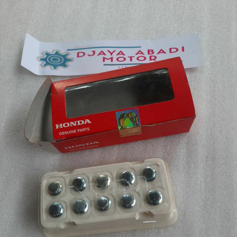 BAUT TOTOK LAMPU BAUT BATOK LAMPU DEPAN HONDA KARISMA SUPRA X 125 HONDA BEAT ORIGINAL AHM