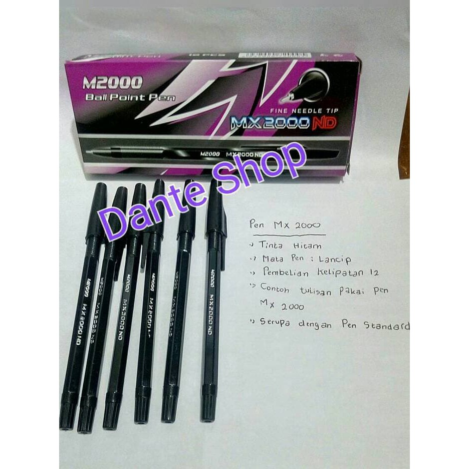 

NEW PRODUK PULPEN M2000 / PULPEN MX2000ND ( PER LUSIN )