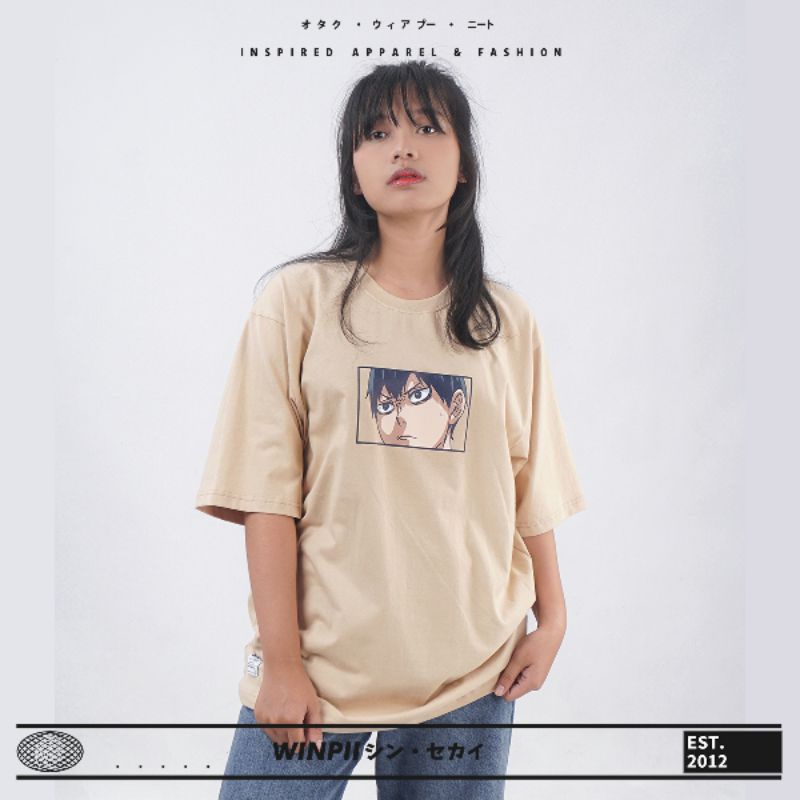 Oversized T-Shirt Kageyama Tobio Anime Haikyuu