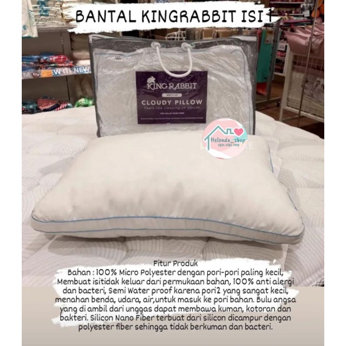 201. Bantal King Rabbit