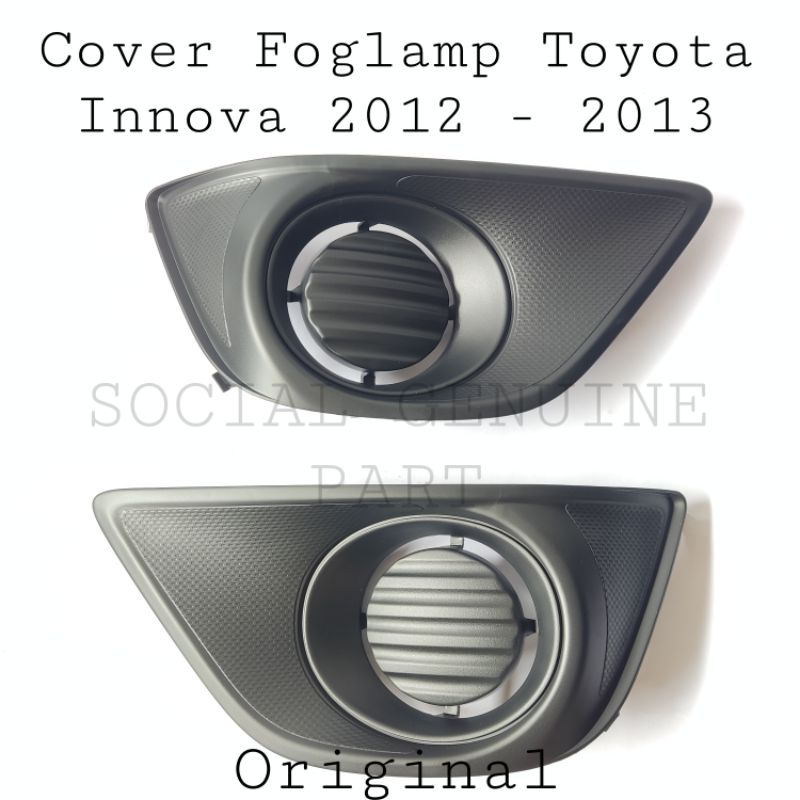 cover ring foglamp fog lamp toyota innova 2011-2013 original