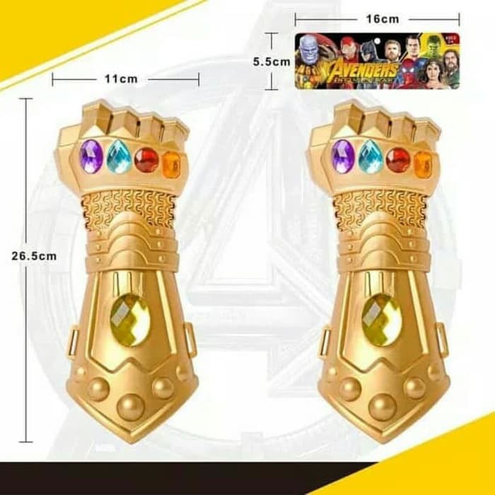 Mainan Anak Tangan Thanos atau Maianan anak Avengers Tangan Thanos