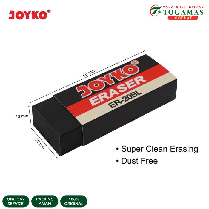 

Eraser / Penghapus Joyko ER-B20BL