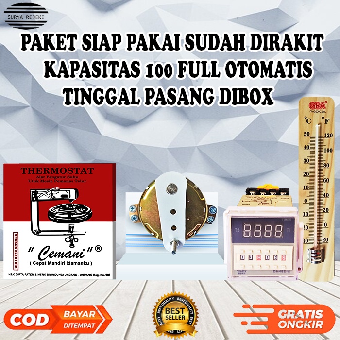 paket komponen Mesin Tetas Telur Full Otomatis / Mesin Penetas Telur Otomatis rak geser otomatis