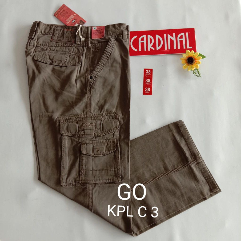 gof 38-KPL CELANA KEMPOL PANJANG Pria Celana Cargo Panjang Cowok Dewasa