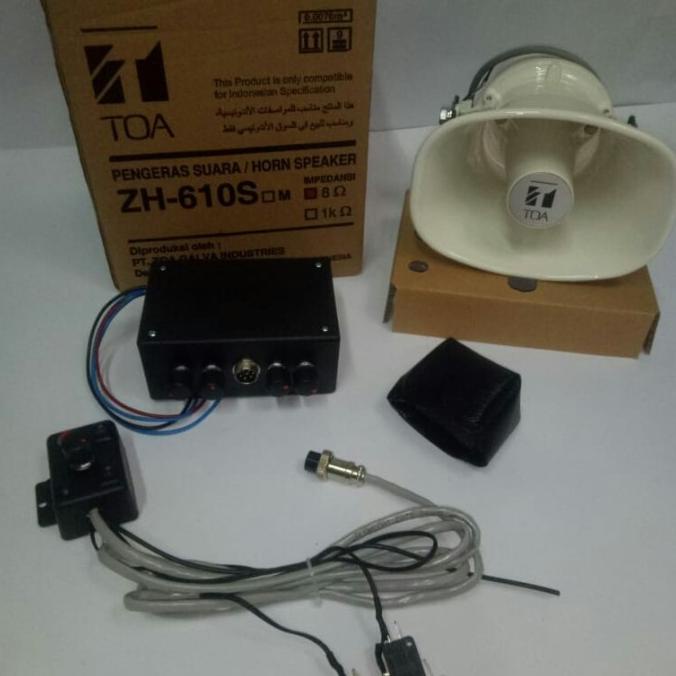 Sirine 9Suara Big Power Echo,Bass,Lowhigh,Volume Lengkap Toa