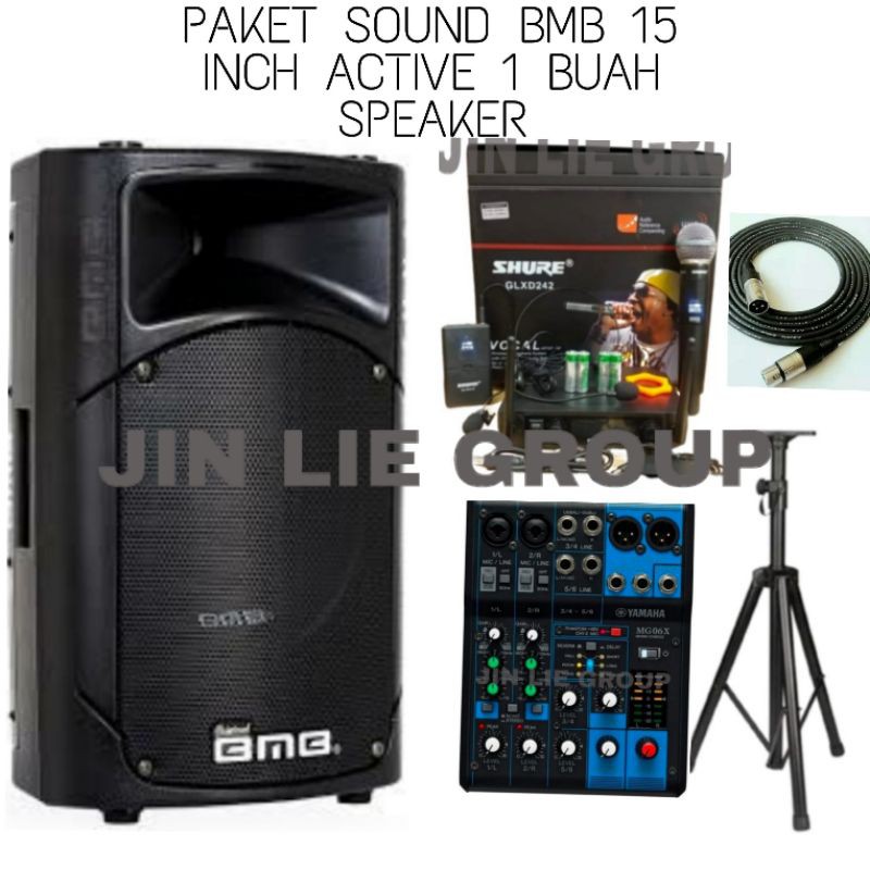 PAKET SOUND BMB 15 INCH ACTIVE SINGLE SPEAKER